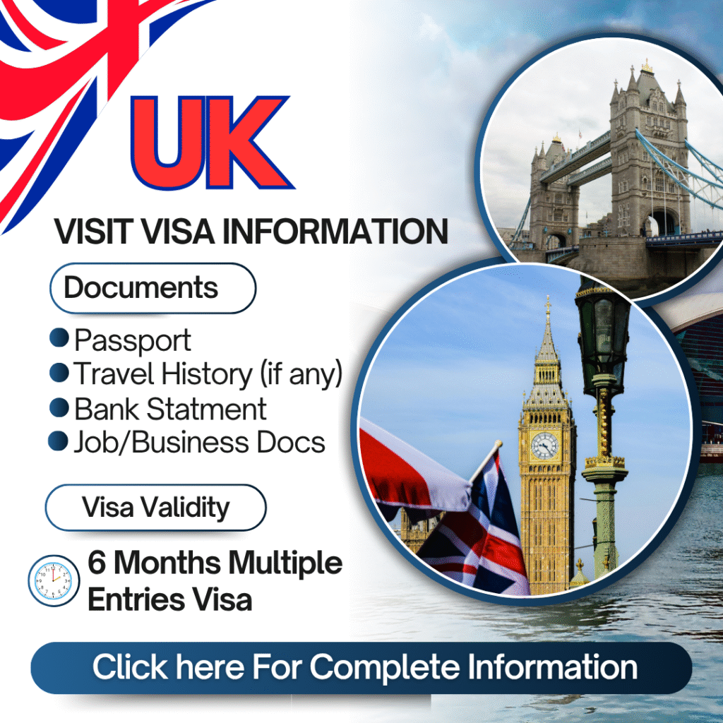 UK Multiple Entries Visit Visa