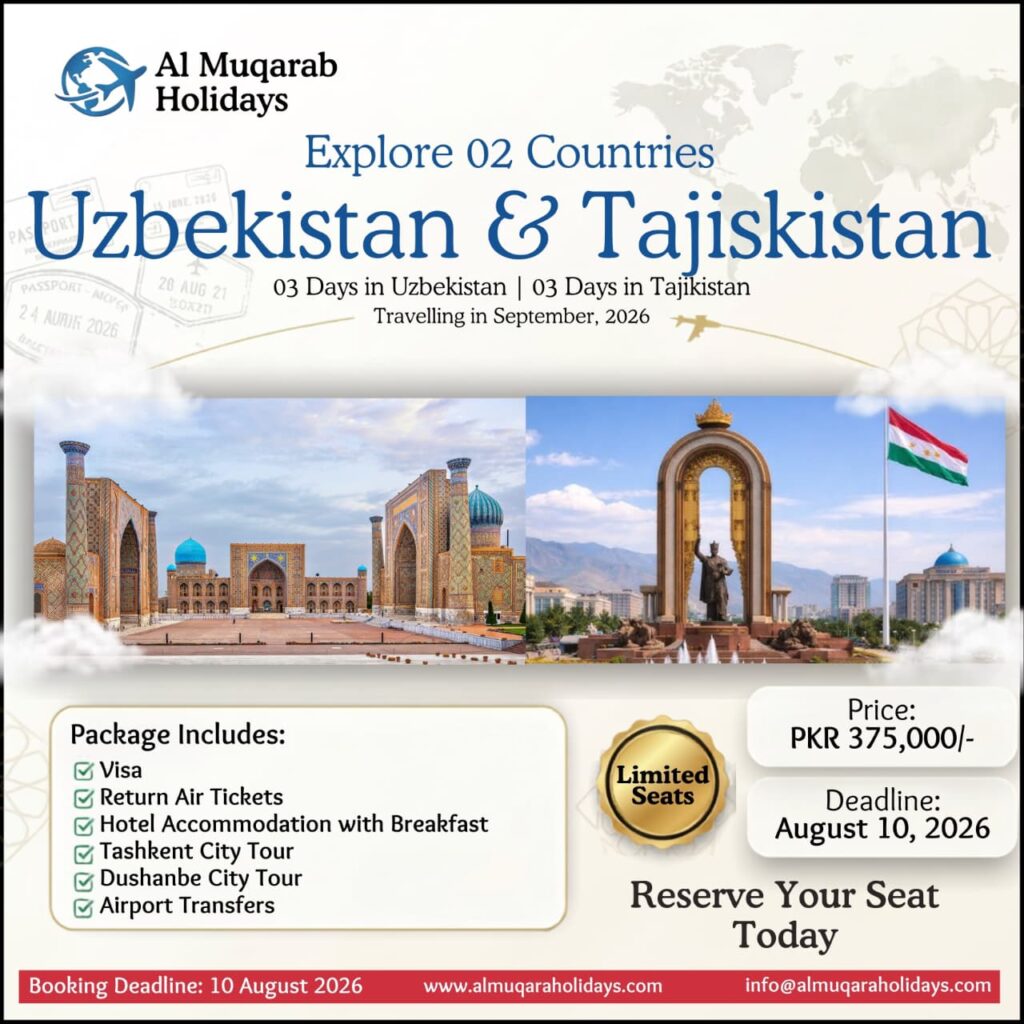 Uzbekistan Tajikistan Tour Package 2026 | Group Trip