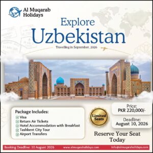 Uzbekistan Tour Package from Pakistan | Explore Tashkent, Samarkand and Bukhara