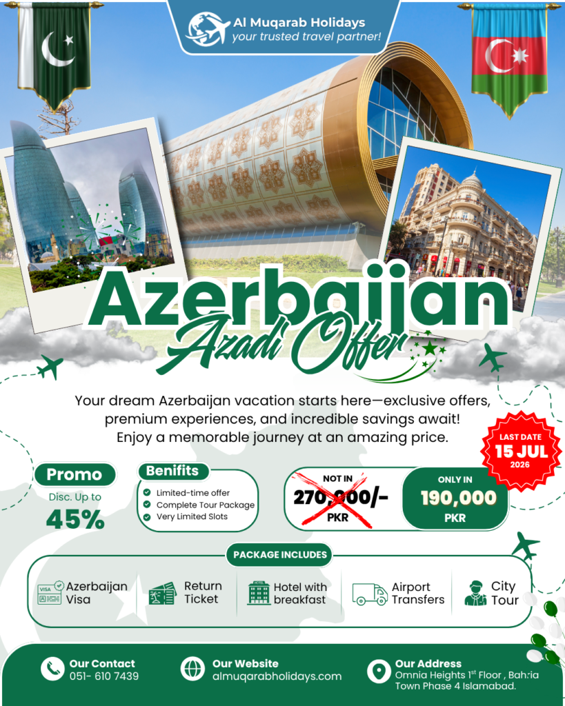 Azadi Offer Azerbaijan Tour