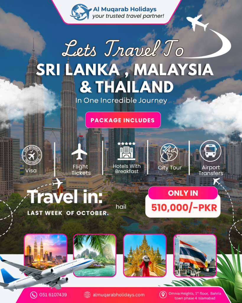 Sri Lanka, Malaysia & Thailand Group Tour October