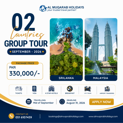 Sri lanka & Malaysia Promotional offer