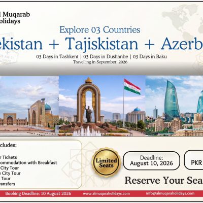 Azerbaijan, Uzbekistan & Tajikistan Group Tour