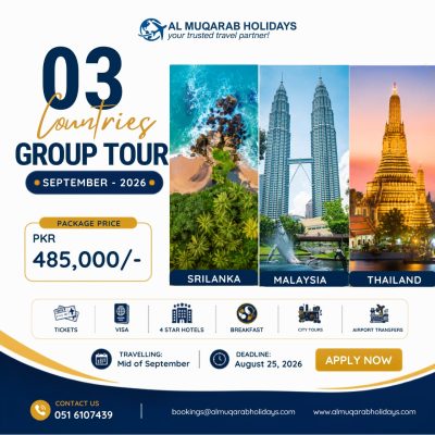 Srilanka, Malaysia & Thailand